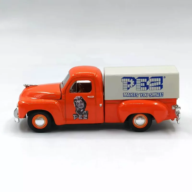 M2 1:64 مقياس 1950 Studebaker 2R شاحنة سبيكة محاكاة نموذج سيارة مجموعة ثابتة زينت هدايا العيد اللعب هدية تذكارية #4