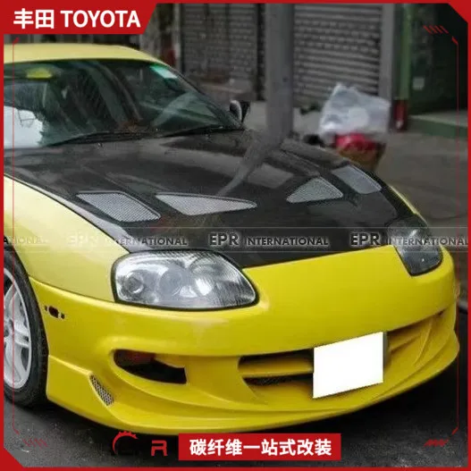 

Suitable for Toyota Supra MK4 93-98 Carbon Fiber EXG Large Surrounded Front Bar Rear Bar Side Skirt Modification