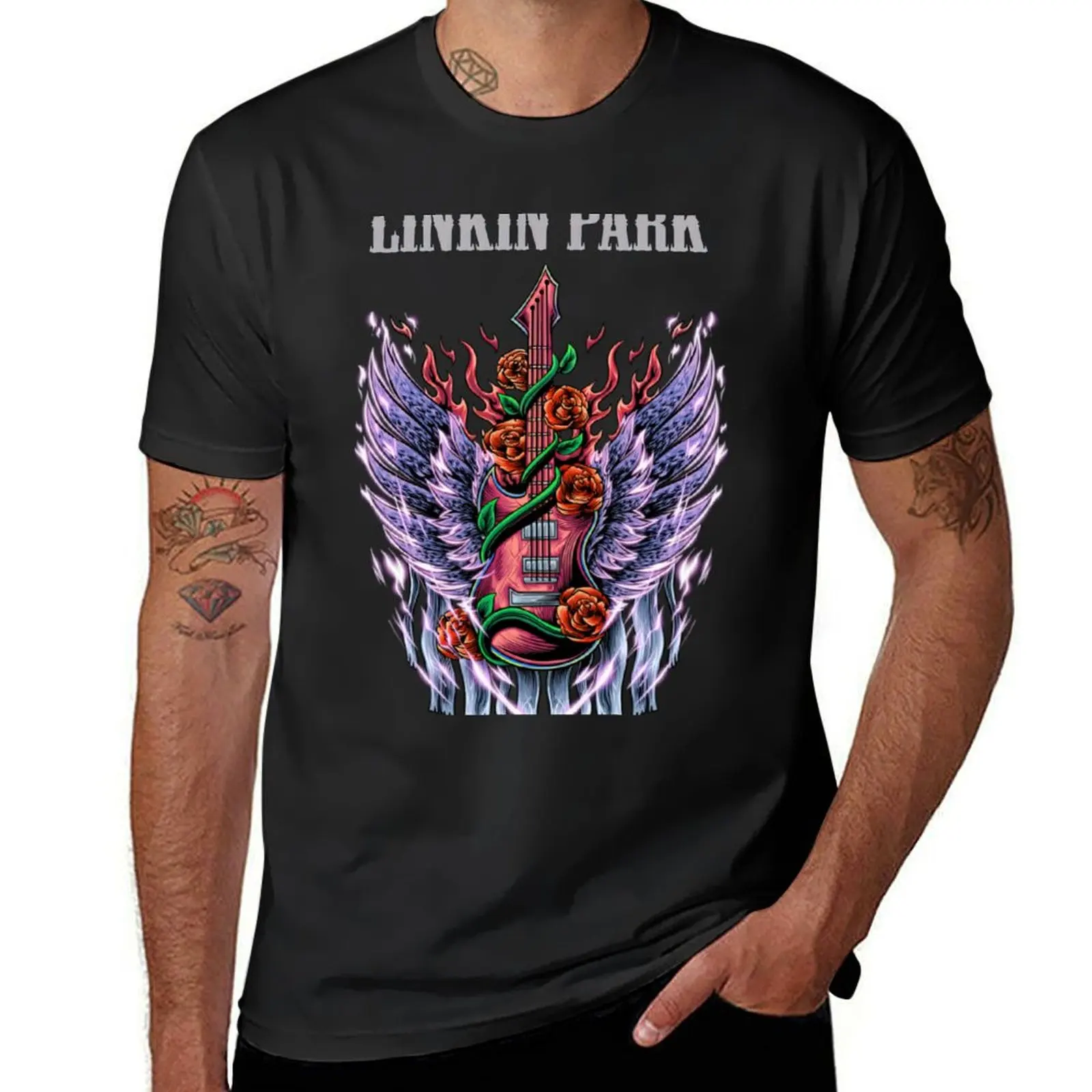 

Linkin Band T-Shirt shirts graphic tees customizeds summer tops for a boy mens white t shirts