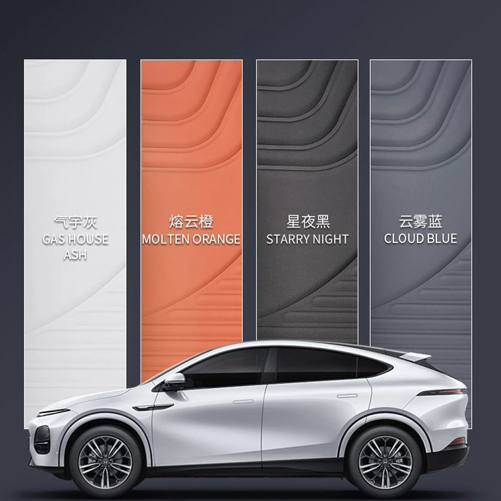 

Для Xpeng G6 коврик для ног, полностью закрытый коврик для ног, аксессуары, черные одно-/двухслойные подушечки для ног, украшение интерьера
