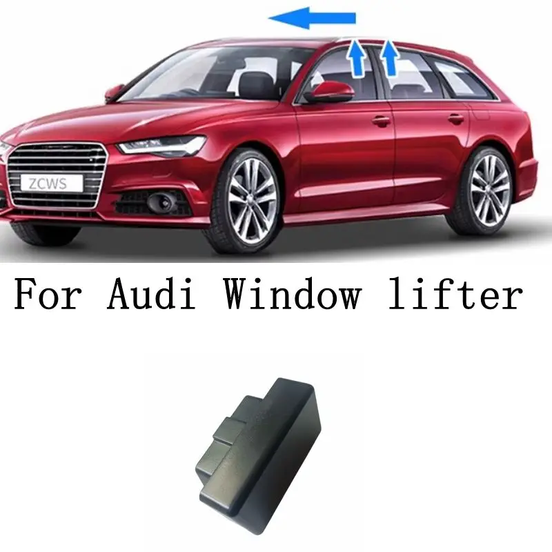 Car Window Lifter Auto Closer Remote Controller OBD Device Module Plug and Play For Audi Q5 8R Q3 8U A1 8X A7 A4 B8 A6 C7 A8 4H