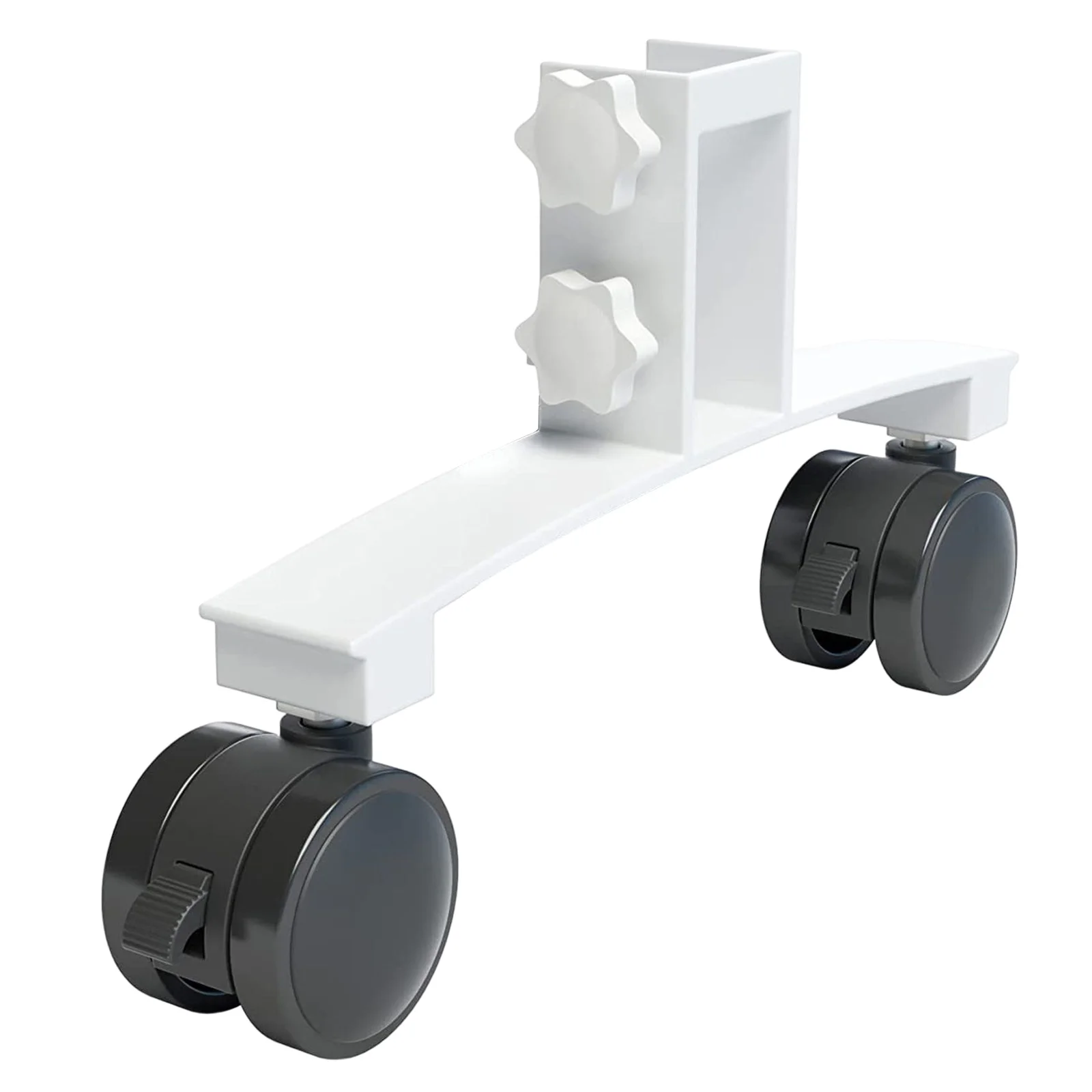 Metal Heater Base Brackets Universal Heating Panel Standing Legs Movable with Wheels Easy To Install Heating System Accessories