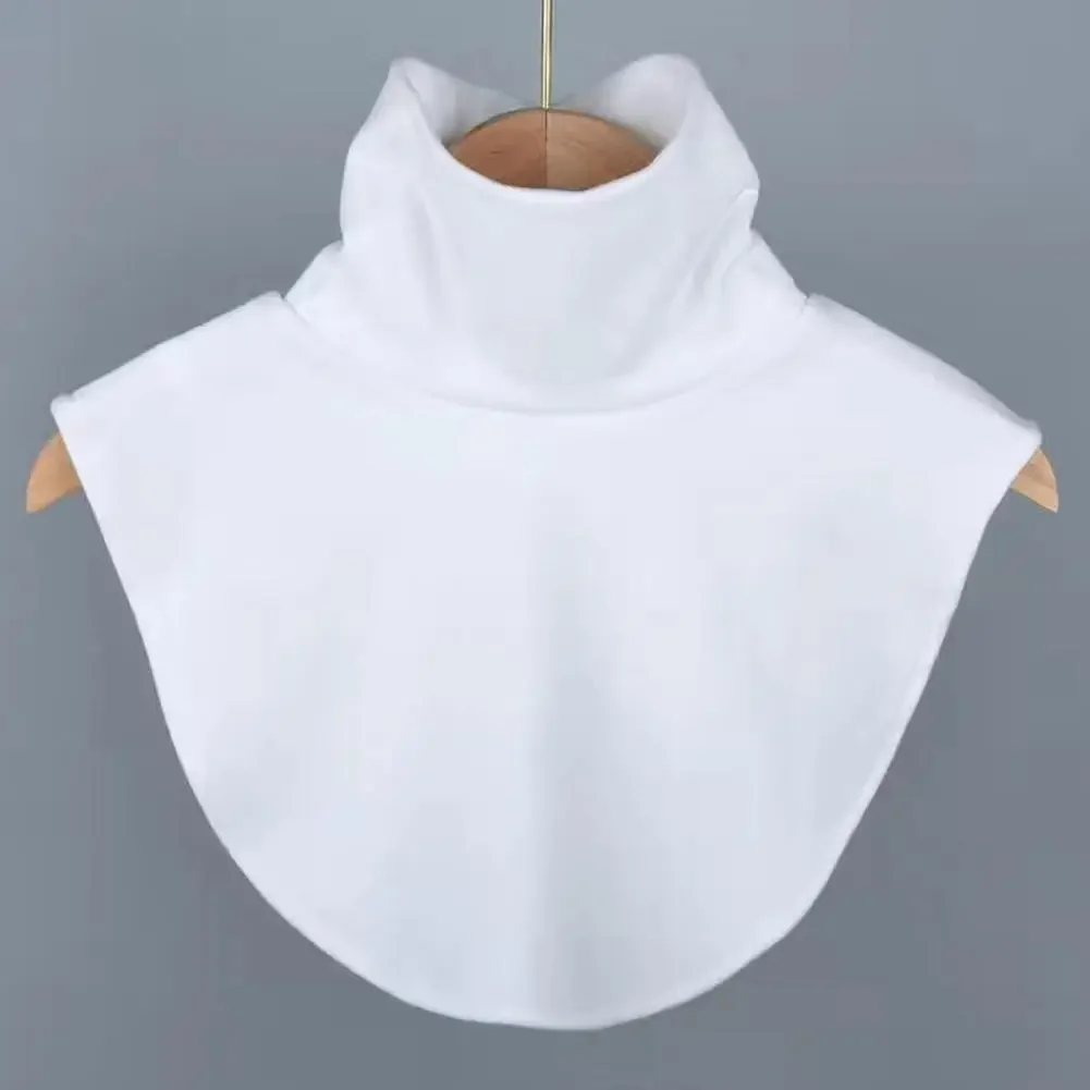 ربيع شتاء DIY قمصان طوق التصحيح تي شيرت تمديد برقبة انفصال الداخلي طوق جودة التلبيب الياقة المدورة الرقبة أدفأ #5