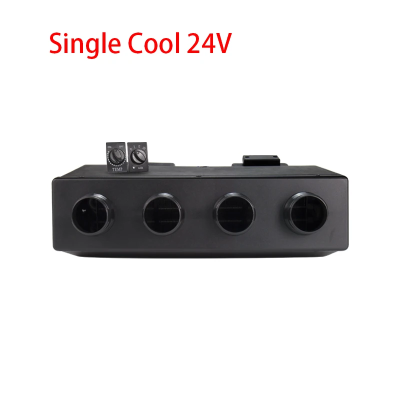 24V 12V Universele 4 Gat Auto AC Verdamper Montage Unit Airconditioner Verwarming voor Klassieke Auto's vrachtwagen Van Straat Rode Staaf
