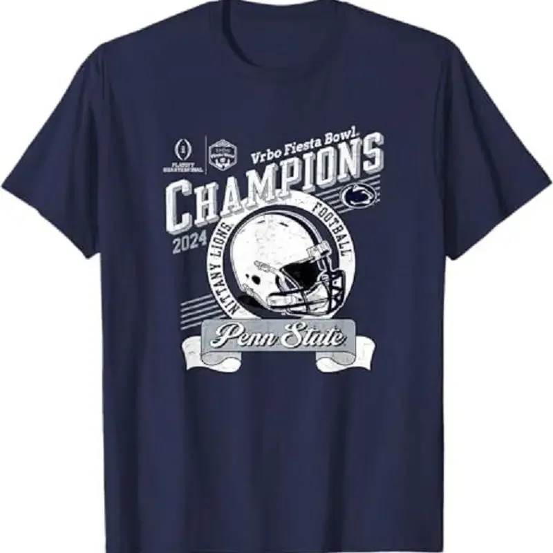 P 3 n n State Nitt4ny L1ons F 1 e s t a Bowl Champs 2024 Navy T Shirt