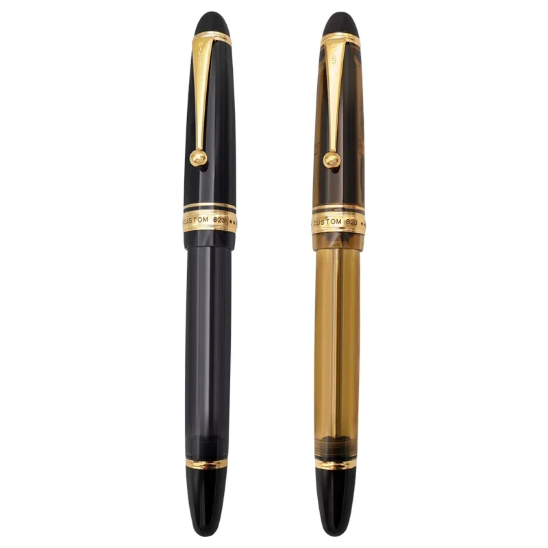 Original PILOT Pen Fountain Pen CUSTOM 823 Rotary Suction Device 14K Gold Nib High Quality Luxury Pen Stationery Goods FKK-3MRP