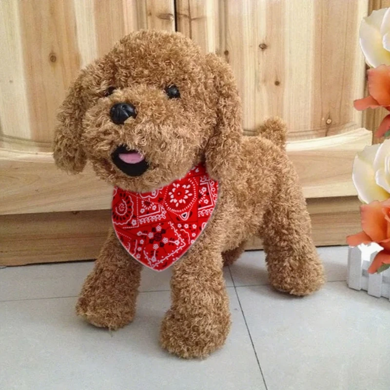 

Pet Bandana Dog Scarf Bib For Small Dog Cat Adjustable Dog Bandana Scarf Polyester Printing Triangle Pet Neckwear