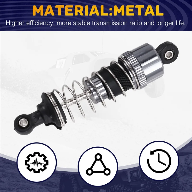 BNVN-4 шт. масляный металлический амортизатор для HBX 16889 16889A 16890 16890A SG1601 SG1602 1/16 детали для обновления радиоуправляемого автомобиля