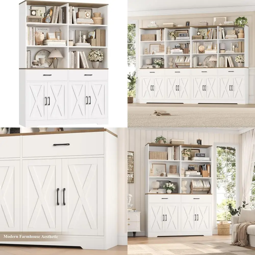 Large 6-Tier Wooden…