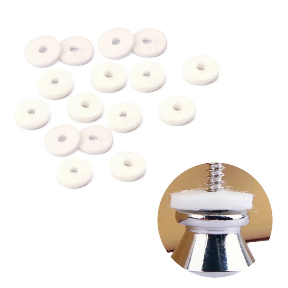 

90 PCS Piano Balance Front Rail Regulating Tools Punchings Felt Washers Pads Maintenance