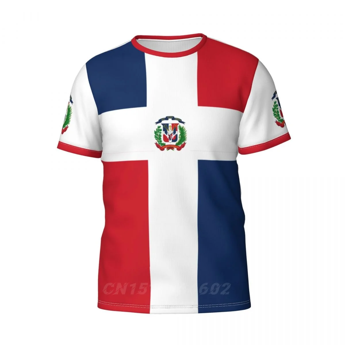 Custom Name Number Dominican Republic Country Flag T-shirts Clothes T shirt Men Women Tees Tops For Soccer Football Fans