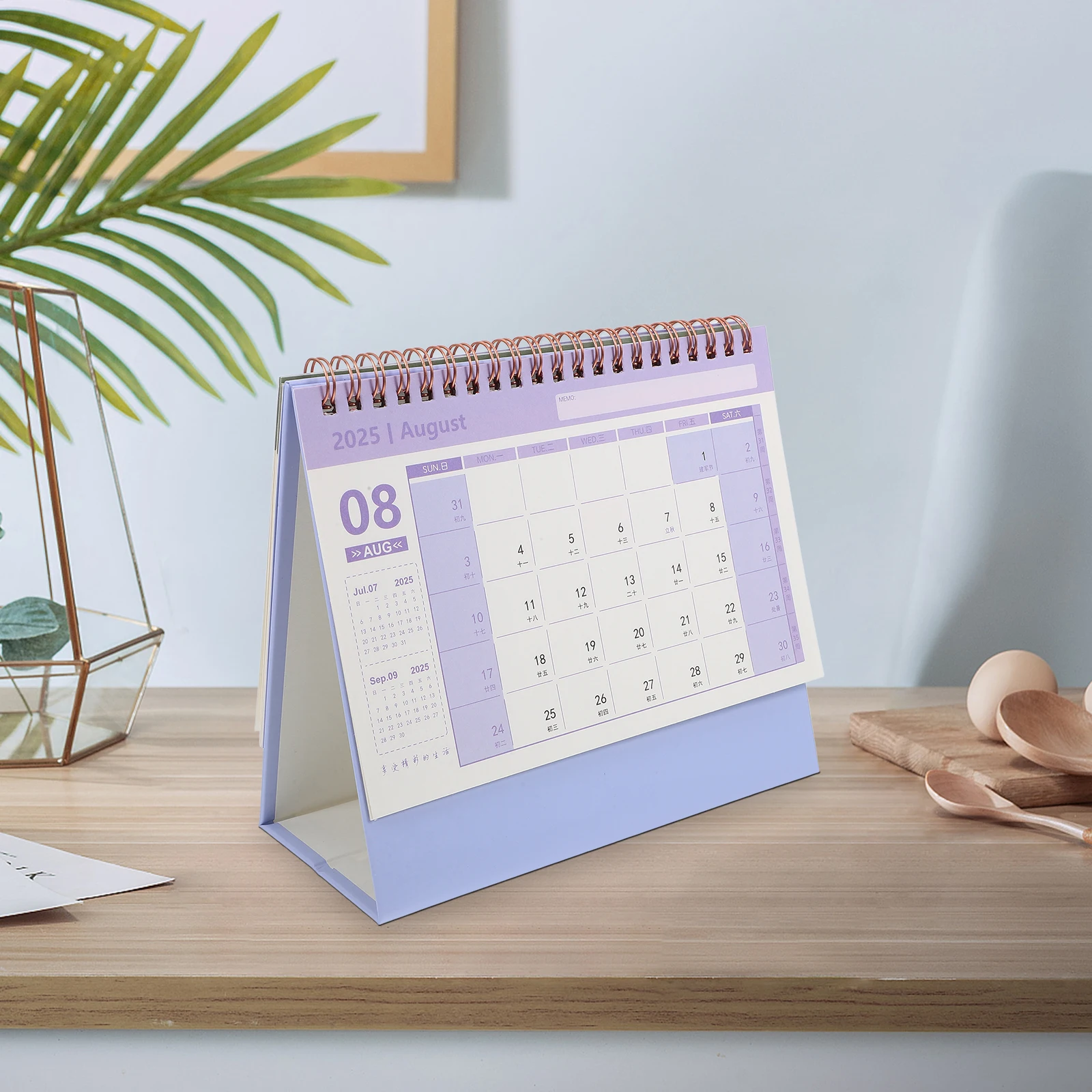 

Календарь с золотым тиснением, ежедневное настольное украшение, академический блокнот, простой рабочий стол