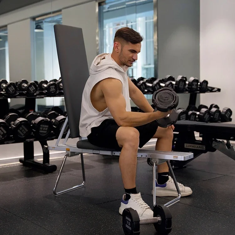 

Multifunctional Home Gym Fitness Equipment Strength Training Weightlifting Dumbbell Stool