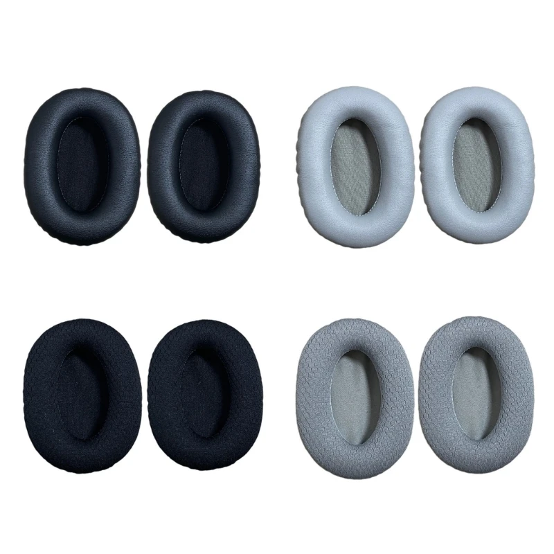 1Pair Replacement Foam Ear Pads Cushion Cover for Headphone Earmuff Headset Sleeve