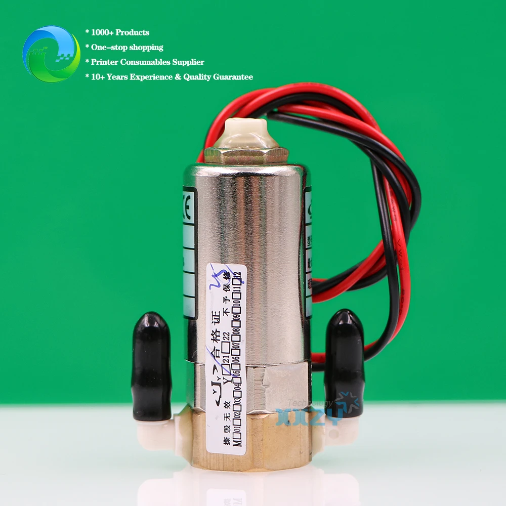 JYY 2-Way Negative Pressure Solenoid Valve for UV Flatbed Machine Magnetism Valve 5.5W
