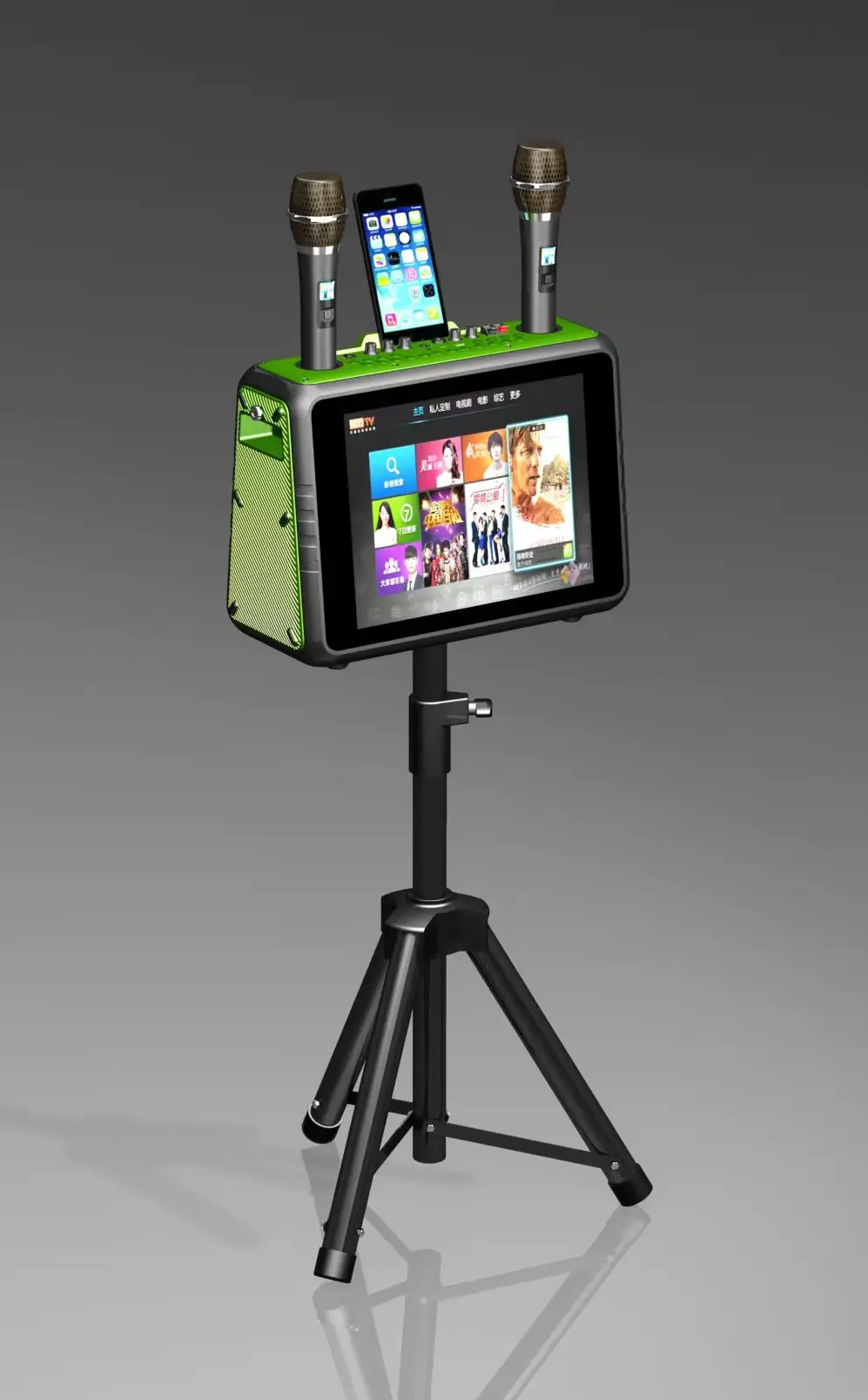 2024 Hot Selling Smart Karaoke Machine For Adults With Lyrics Display,32GB Karaoke Tablet,Professional Karaoke Speaker System