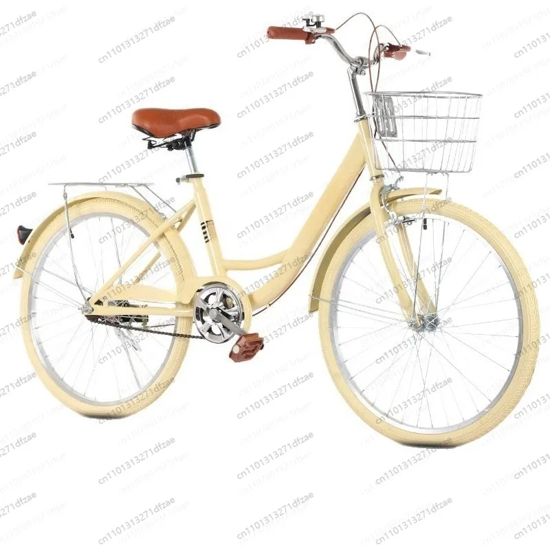 Urban Commute Princess Bike 20/22/24 Inch Classic Road Bicycle For Women Daily Riding