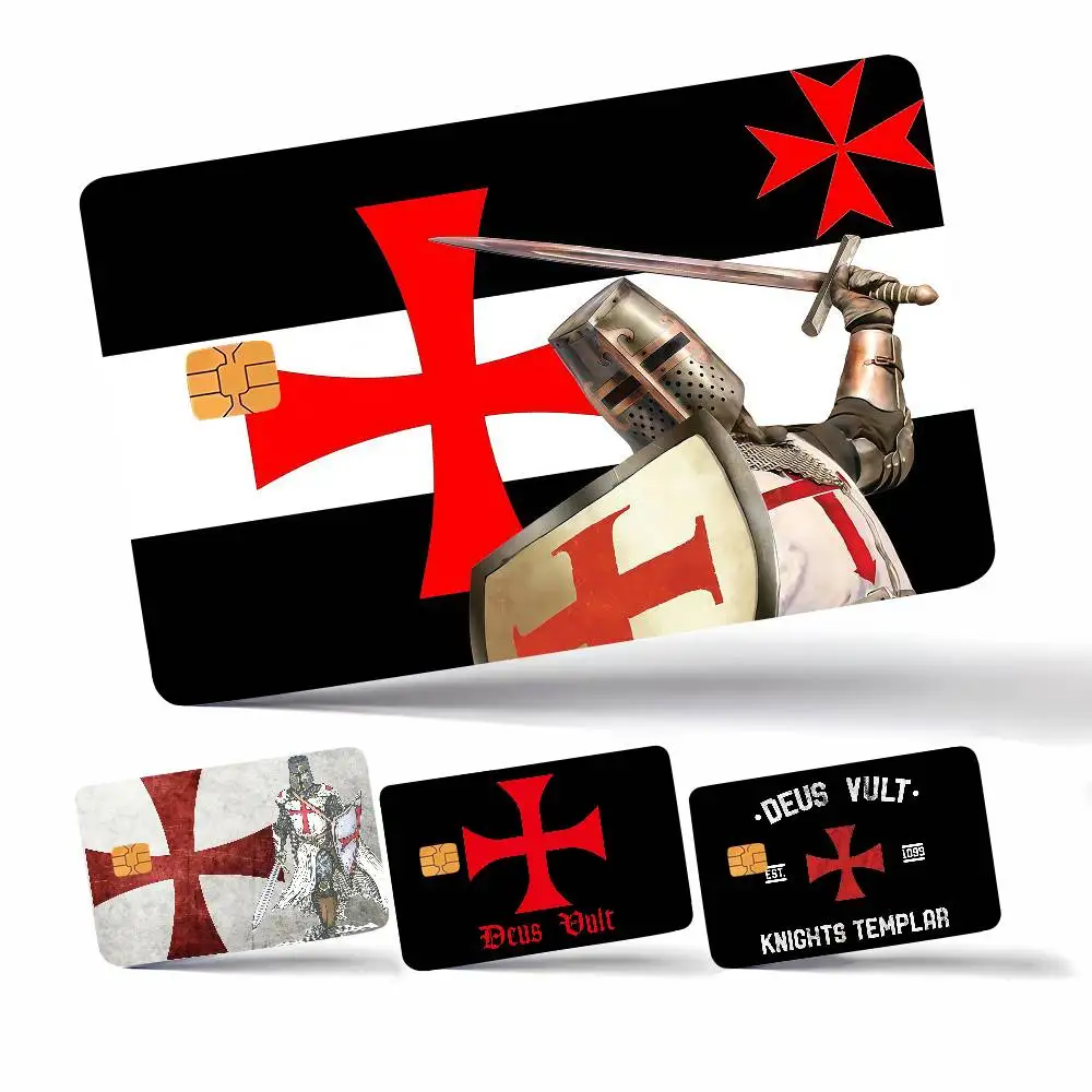 Knights Templar Cover Credit Card Stickers  Anime Image Print Canvas  Manga Decor HD