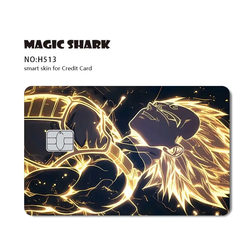 Goku Vegeta Trunks Holographic Card Sticker