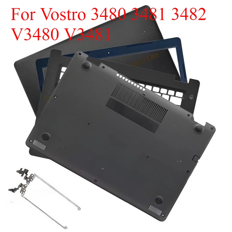 For DELL Vostro 3480 3481 3482 V3480 V3481 Laptop upper lower cover back case base palm rest bottom 0D2JD8 03P63X 013MYF