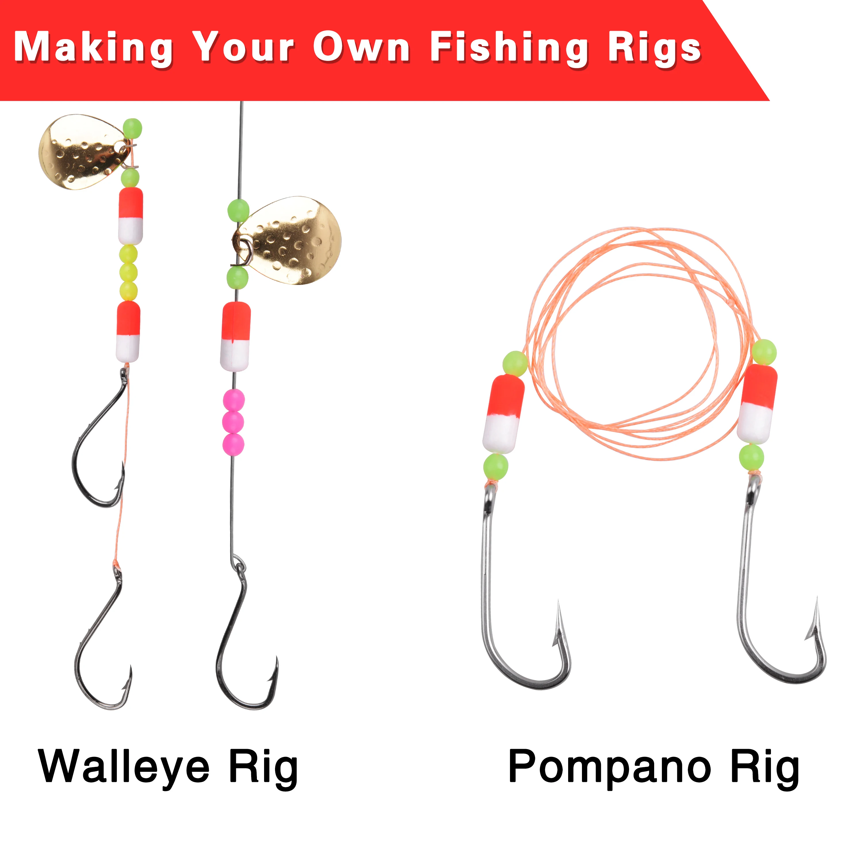80 pz schiuma galleggianti Pom - Snell Fishing Rig recensione e prezzo