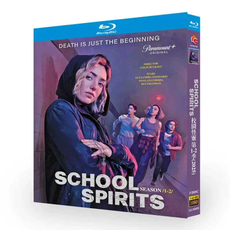 

BD Blu-ray Disc Campus Ghost Seasons 1–2 American Drama 1080p Box Set with Chinese and English Subtitles