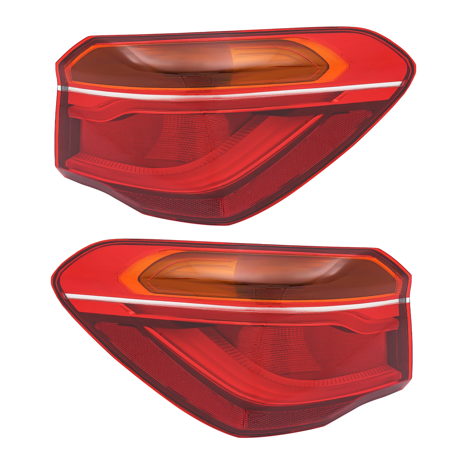 Tail Light Assembly, LED Tail Light, Tail Light For 2016-2019 BMW X1 Injection Molding Direct Fit Replacement Hard, Anti-impact