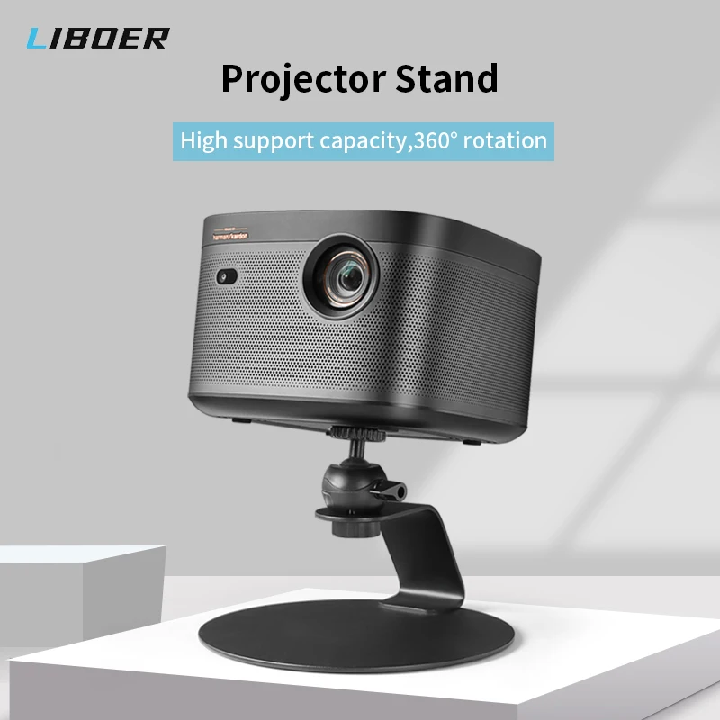 

Projector Stand Metal Angle Adjustment Desktop Holder Universal Projector Bracket