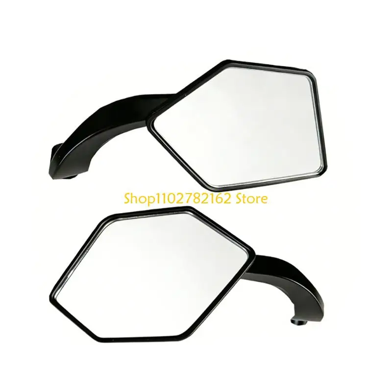 

547B Sleek Motorcycle Wing Mirrors Universal Fitment Sporty Motorcycle Accessory Mirrors Suitable for Various Bike Models