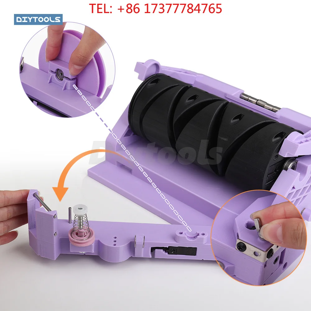 New Yarn Winder, Desktop Yarn Winder That Can Calculate Length and Weight, Tufting DIY, Ideal Present for Crochet Lover