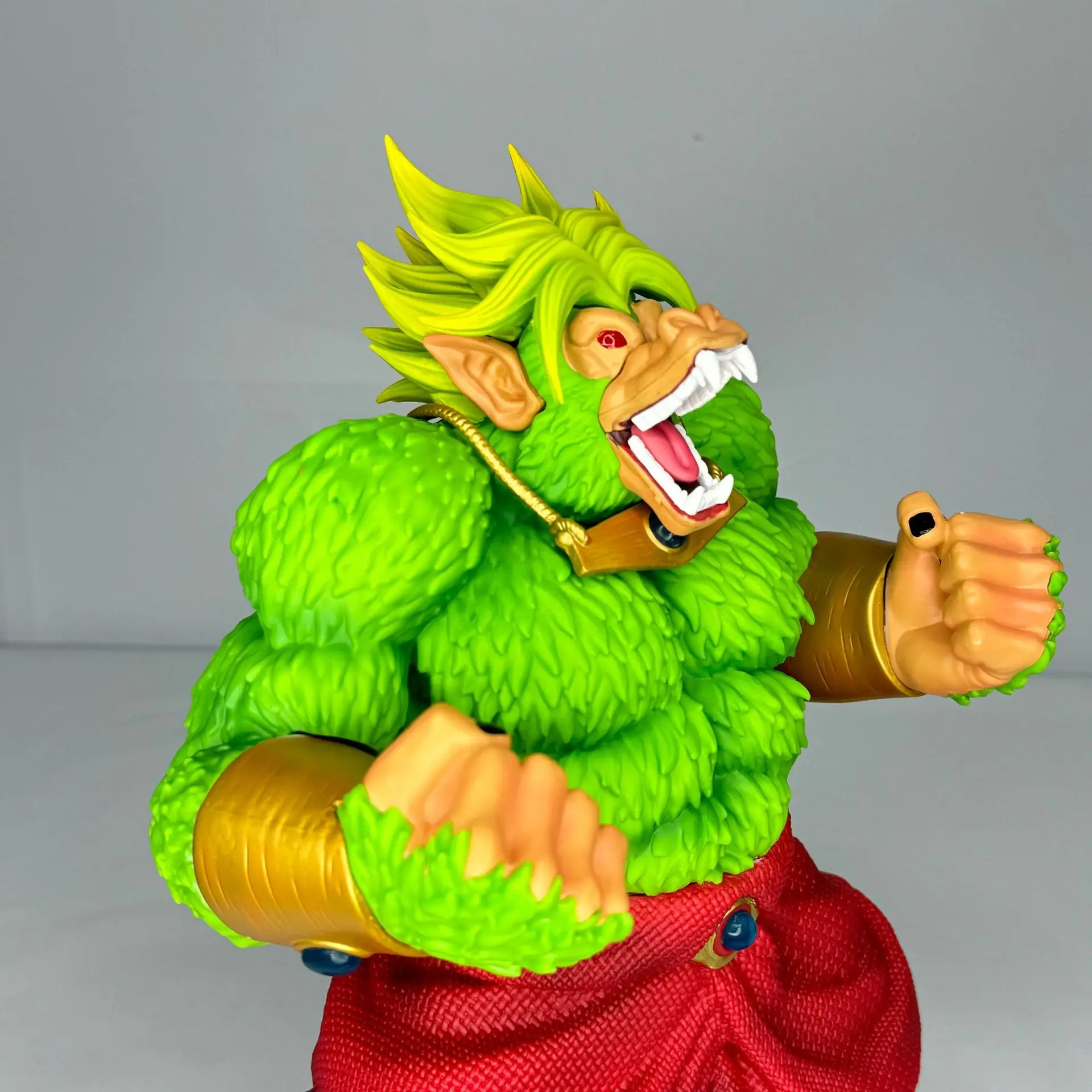 New Anime Gk Large 36cm Figure Dragon Ball Broli Super Saiyan Statue Pvc Action Figurine Office Ornaments Decoration Model Toy