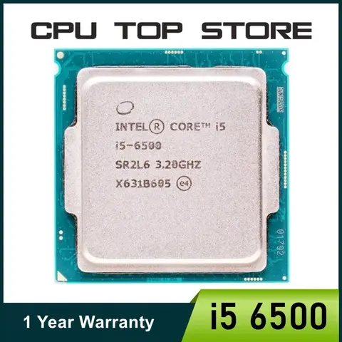 Processore CPU Intel Core i5 6500 da 3,2 GHz Quad-Core Quad-Thread 65 W LGA 1151