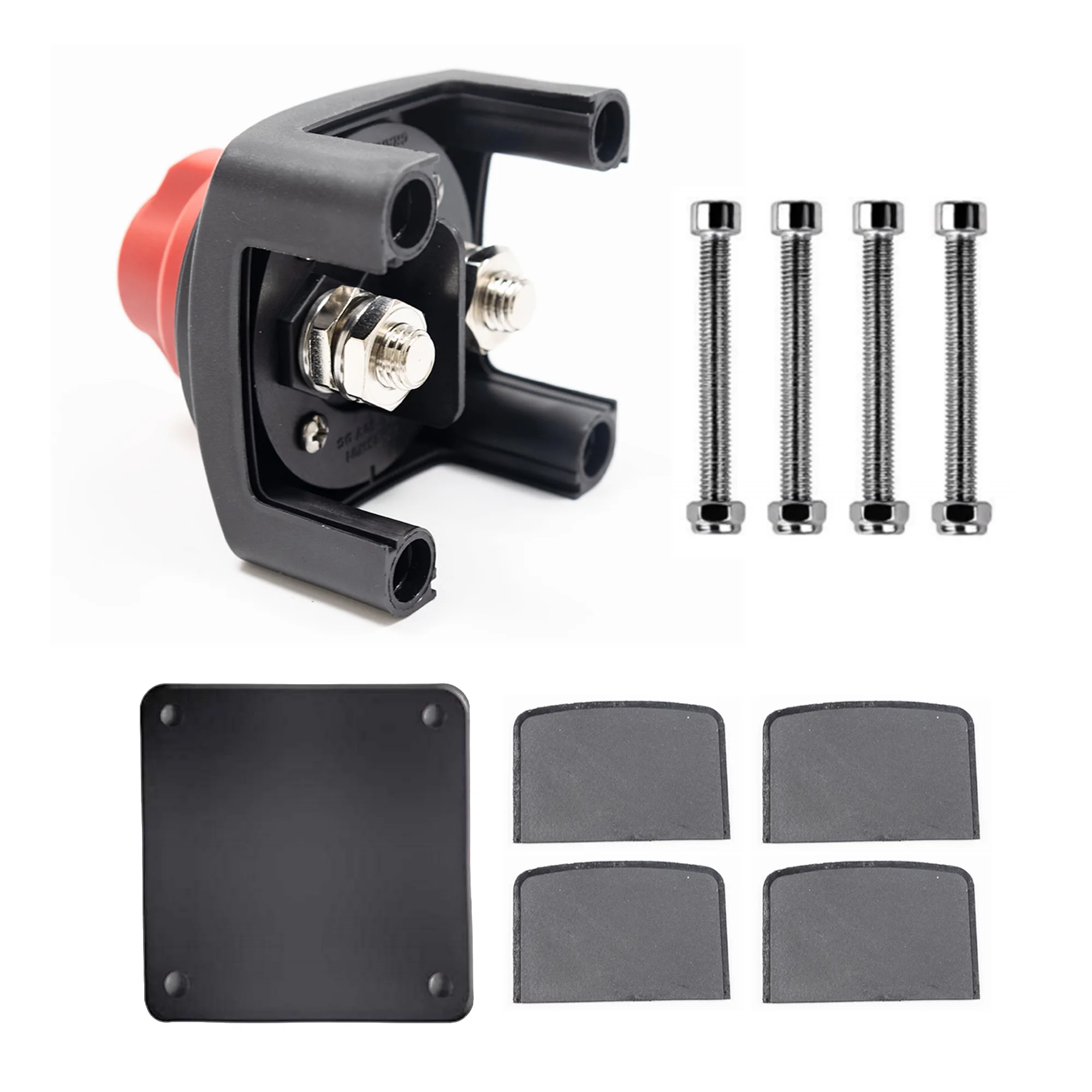 بطارية السيارة RV شديدة التحمل 300A CONT.500A 5MIN.1000A 30 SEC.50V DC MAX. #6