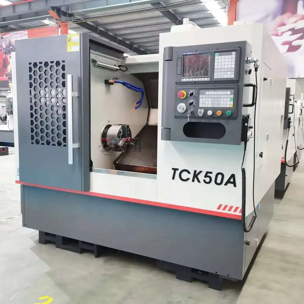 Tck50ax800 الثقيلة هاين سرير مائل برج مخرطة CNC تحول