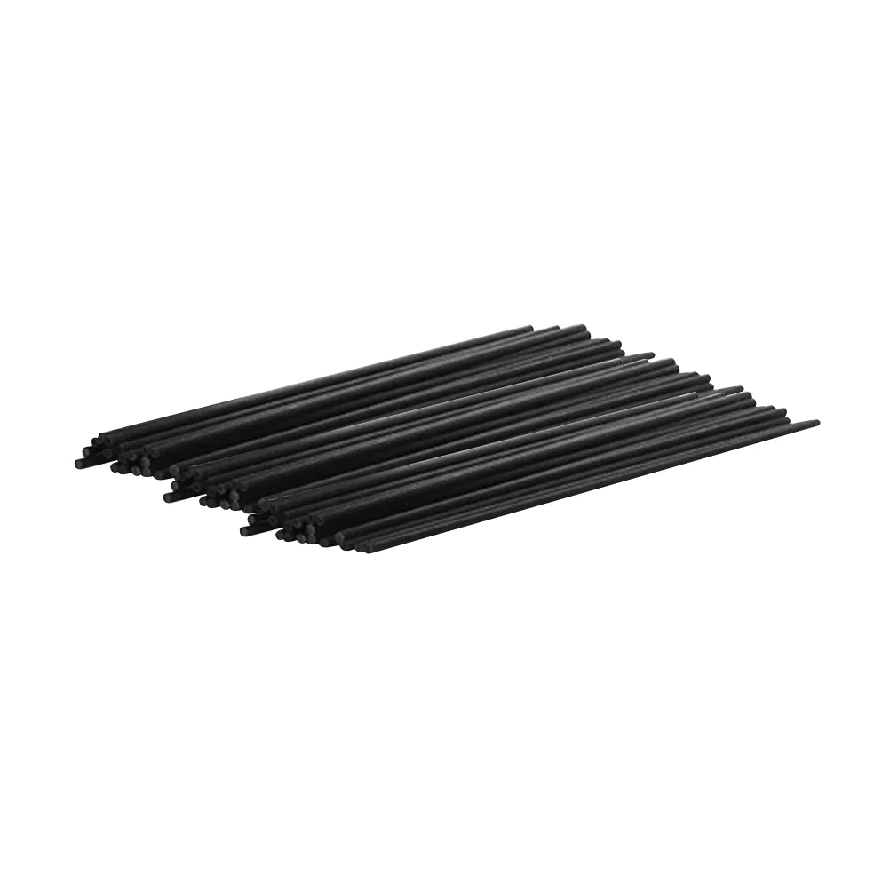 80 Pcs Premium Aromatherapy Accessories Diffuser Replacement Stick Deodorant Sticks Rattan Wooden Duffuser Black Rods