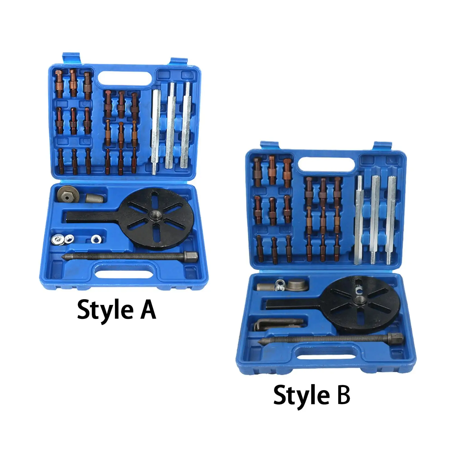 Inner Hole Puller Removal Tool Wheel Bearing Removal Tools with Portable Carry Case Sturdy Bearing Separator and Puller Set