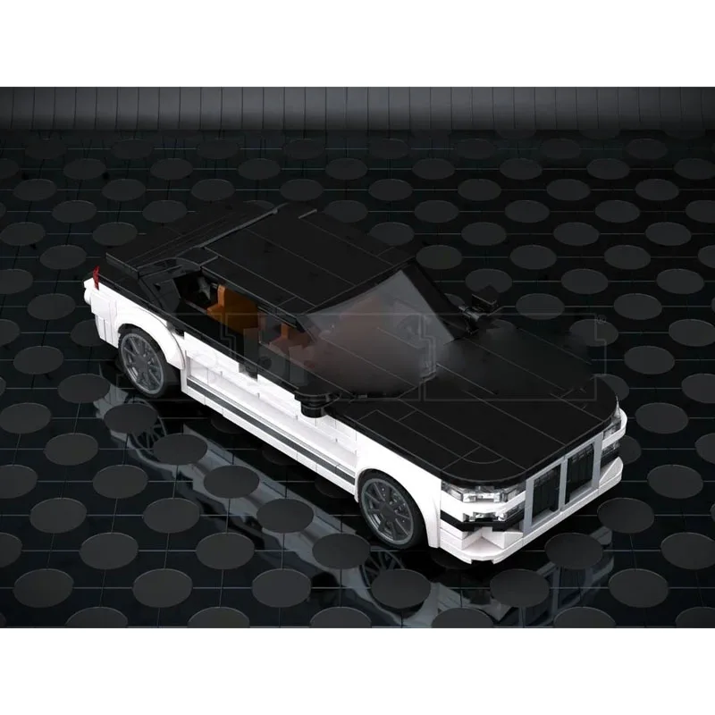 

MOC-241310 Новая модель городского спортивного суперкара из строительных блоков, 359 деталей, MOC, креативный подарок для мальчиков на день рождения или Рождество