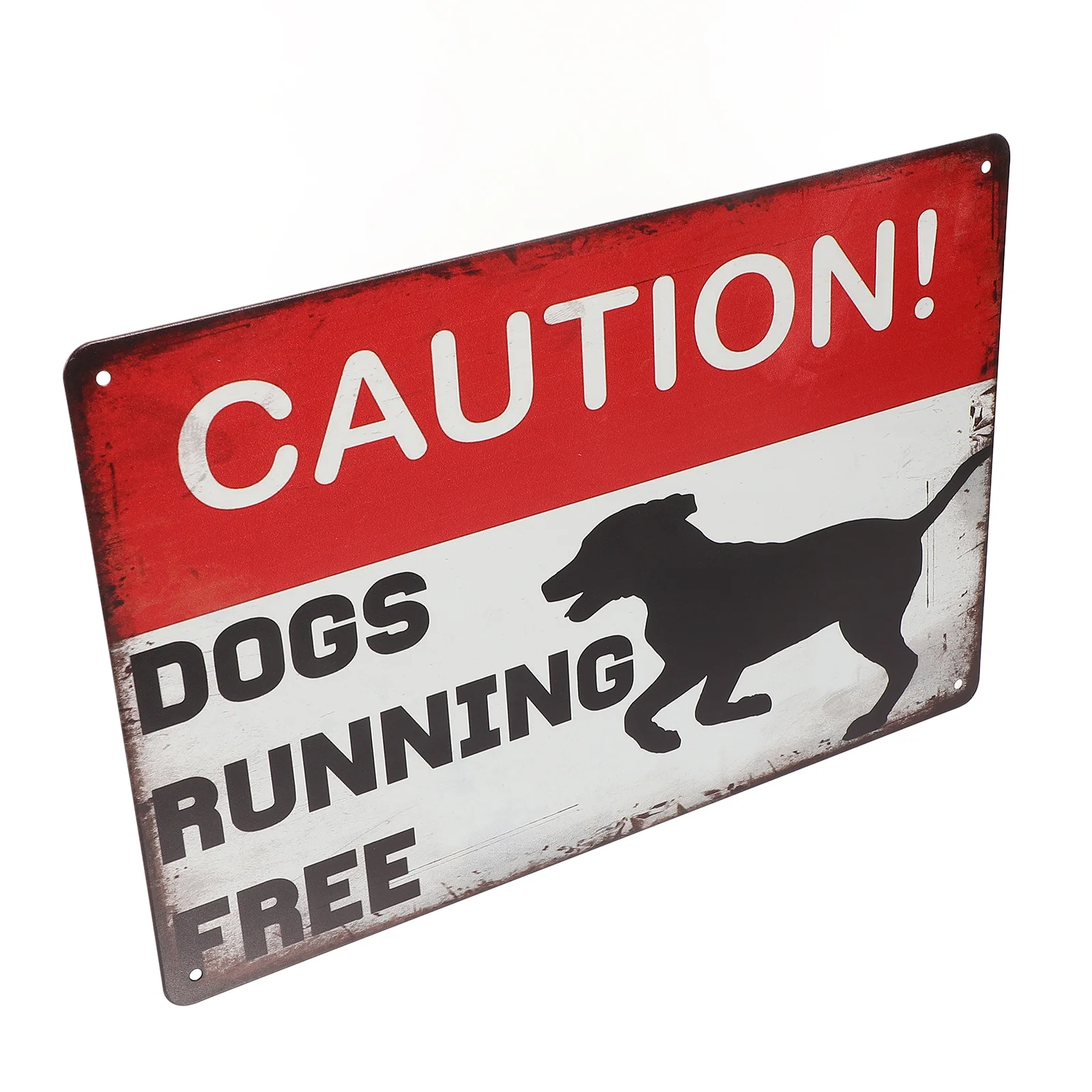 

Vintage Dog Sign Metal Beware of Dog for Garden Yard Outdoor Funny Warning Metal Signs Signs for Outside Funny Sign