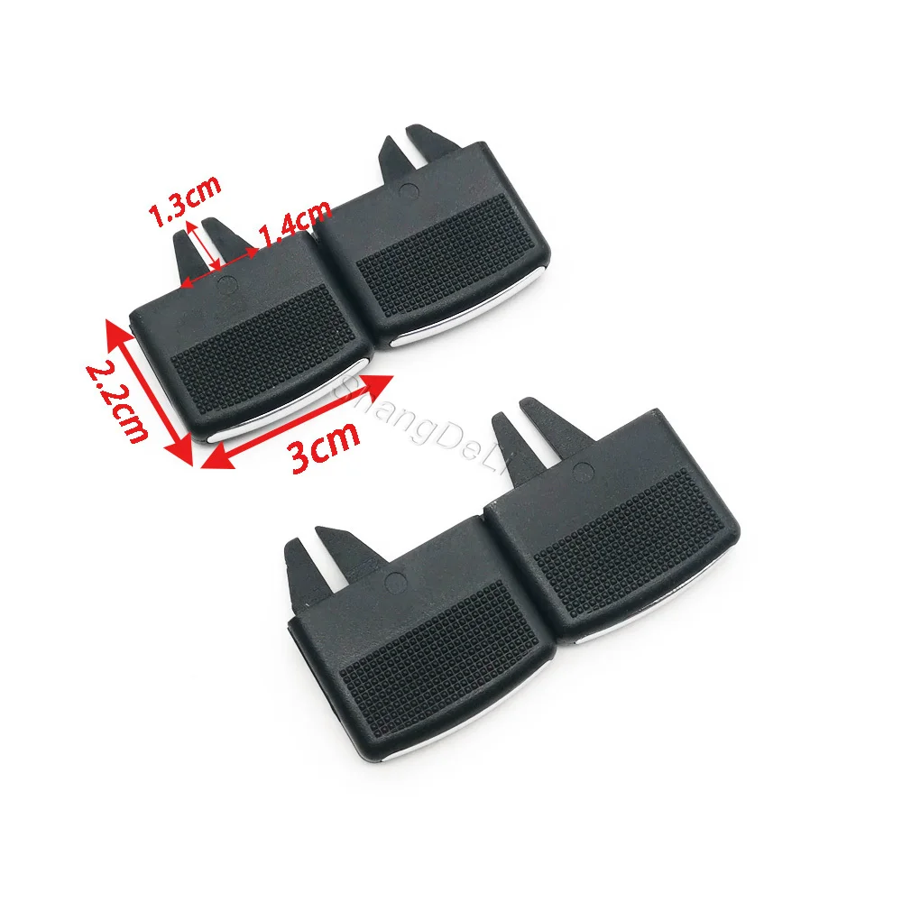 4pcs/set Car Dashboard AC Air Vent Grill Pick Clip Trim Control Clip Assembly Fit for Audi A4 B6 B7 2002-2008