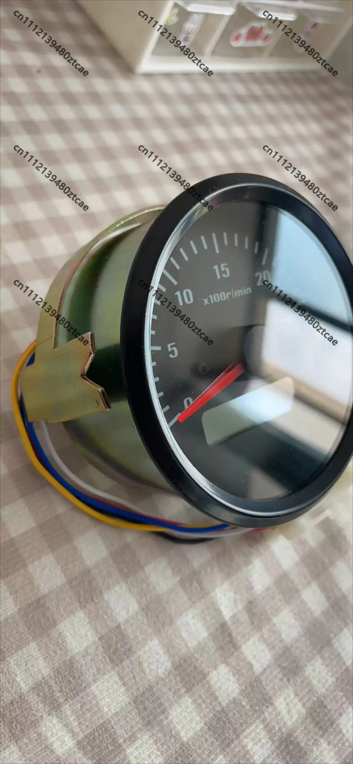 Engine Tach Hour Meter RPM Counter Digital Timer For Diesel Generator Construction Machinery
