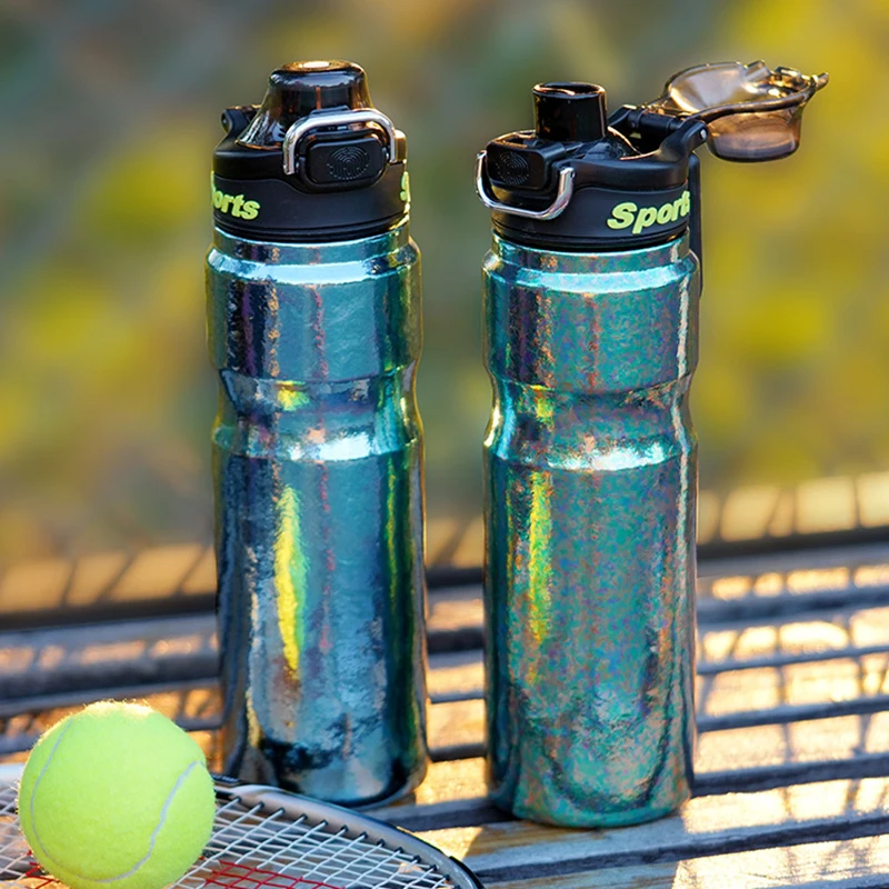 

Titanium Cup pure titanium vacuum flask high value car bounce dual-drink outdoor sports kettle riding portable student cup
