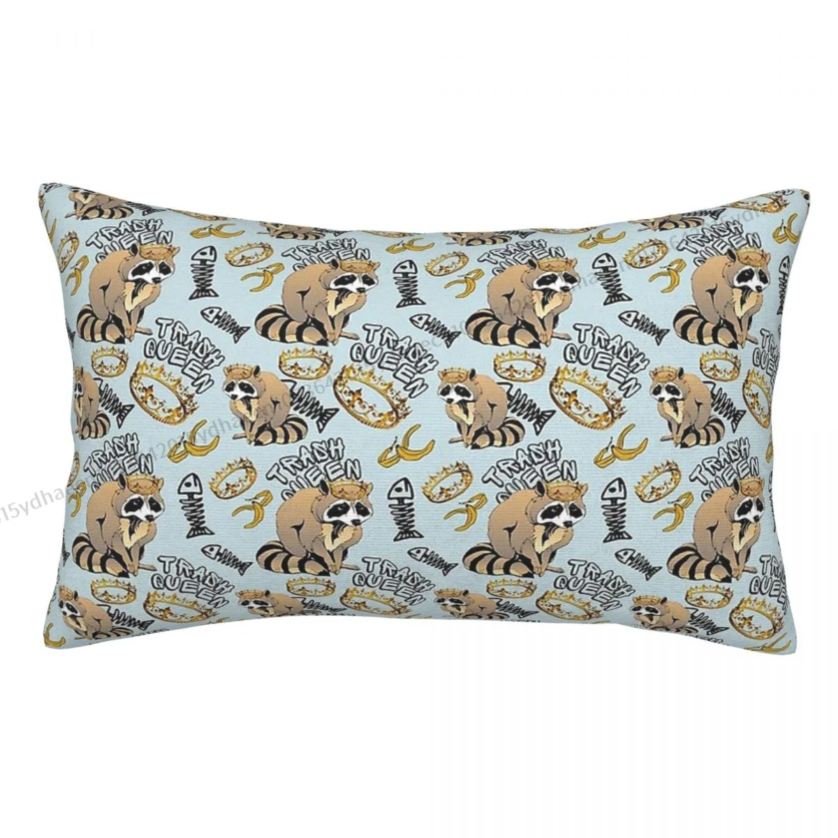 Trash Hug Pillowcase Raccoon Procyon Lotor Animal Backpack Cojines Livingroom Printed Car Pillow Covers Decorative