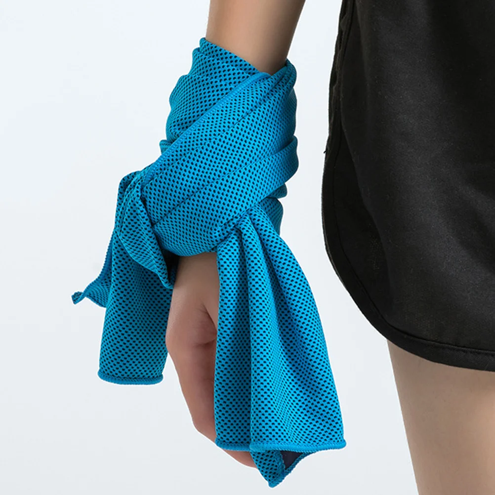 

4pcs Cooling Quick Drying Sweat Towel For Sports Gym Yoga Travel Hiking Camping Fitness Fast Dry Microfiber Towel