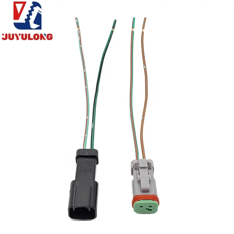 JUYULONG is suitable for Caterpillar lecarte 200 312 320 325 330B/C/D solenoid valve pressure switch speed sensor plug