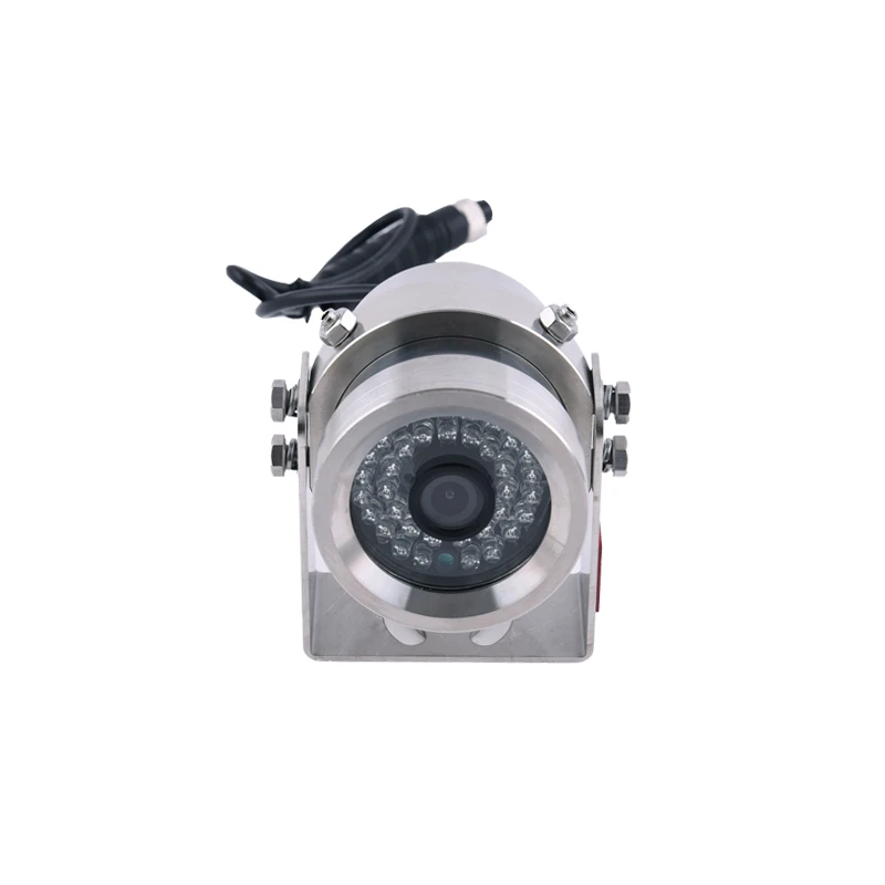 Truck Vehicle AHD 1080P IP68 Waterproof Explosionproof Infrared Night Vision Camera Stainless Steel Case