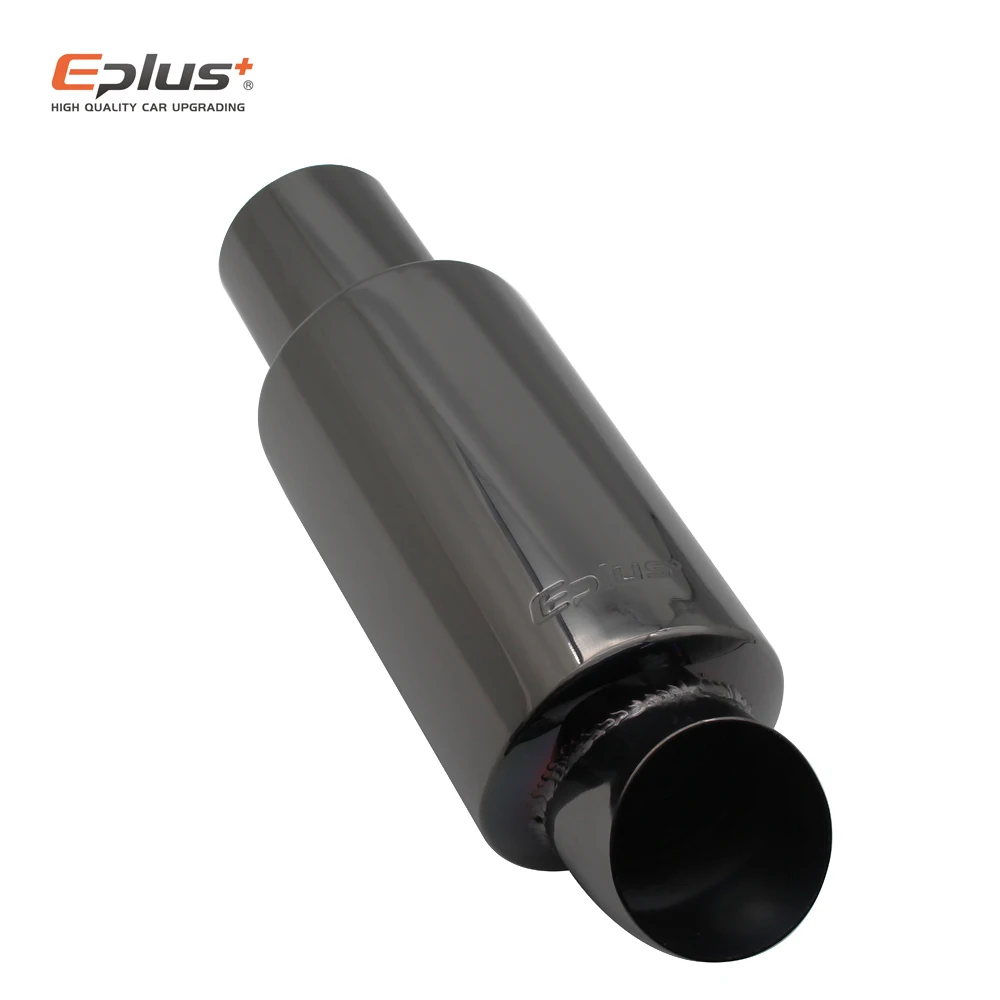 Car Motorcycle Styling Exhaust System Muffler Tail Pipe Tip Universal High Quality Stainless Steel ID 51mm 63mm