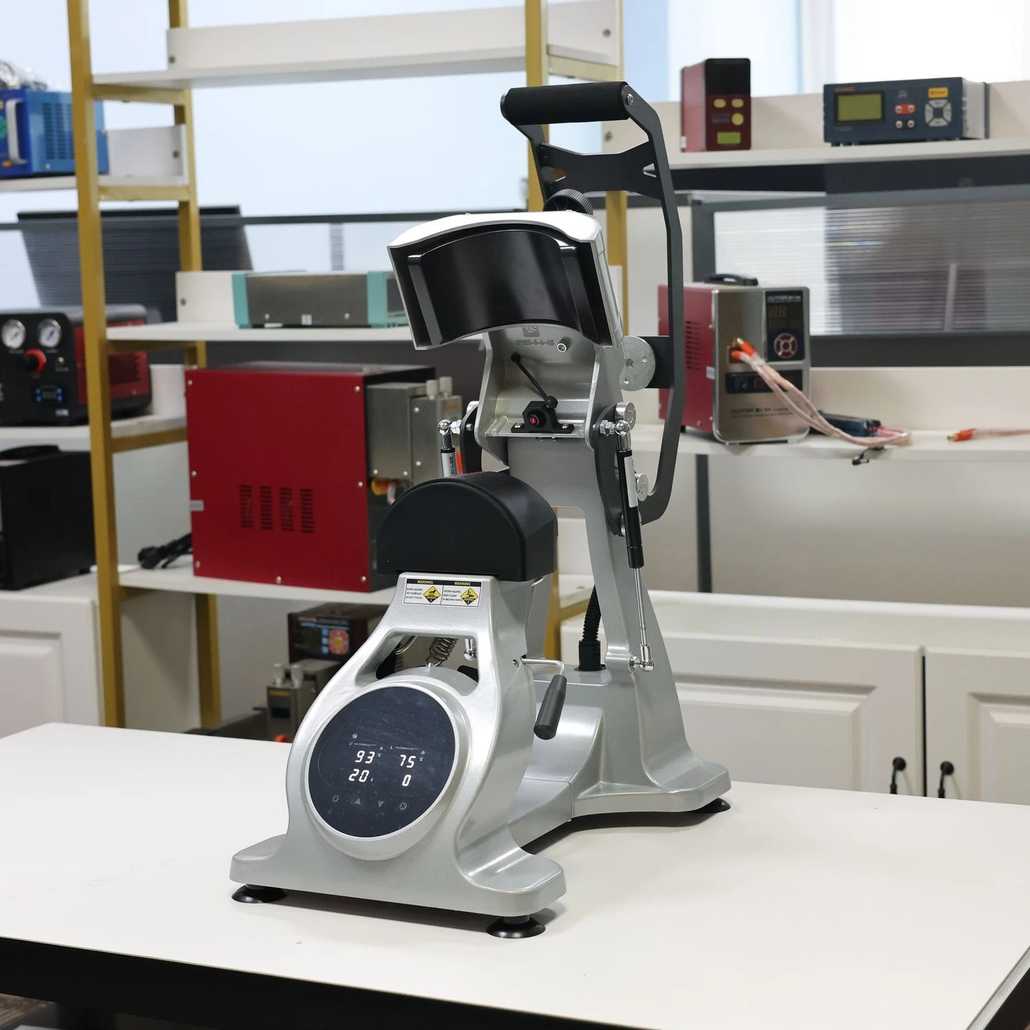 

CP2815-3 PRO Cap Heat Press 110V/220V Adjustable Timer & Temperature for Custom Hat Printing