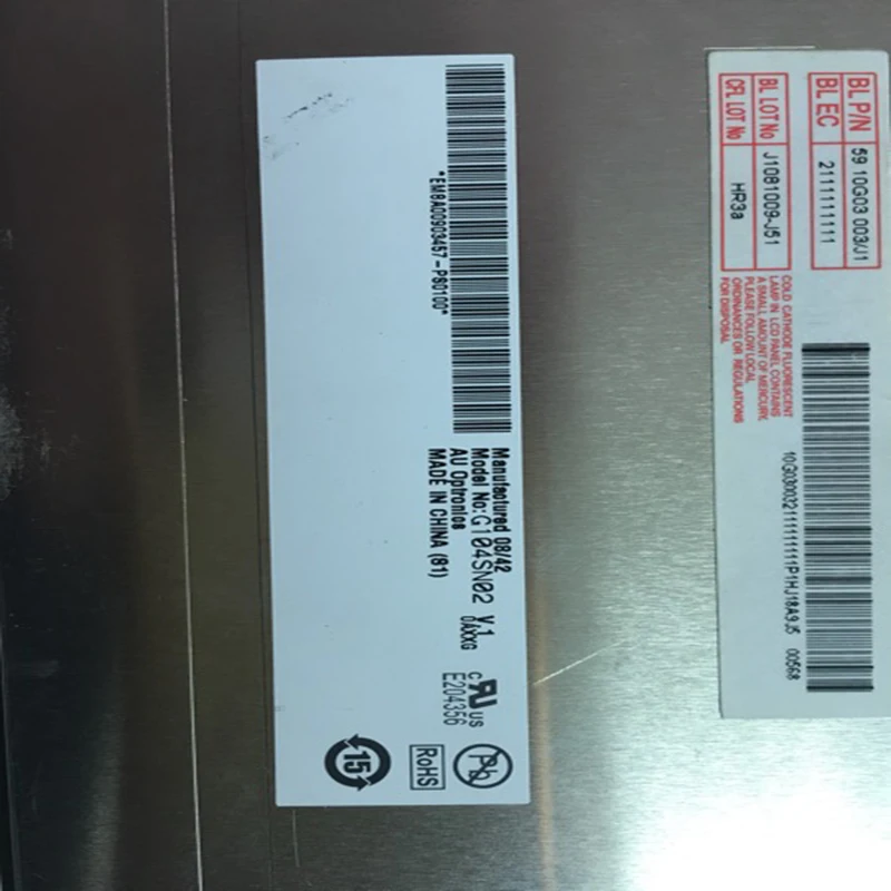 G104sn02 v.1 origianl 10. tela lcd industrial de 4 polegadas