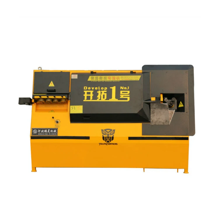 Steel Coil Straightening and Cutting Machine/Rebar Bending Machine Automatic Stirrup  Bending Machine