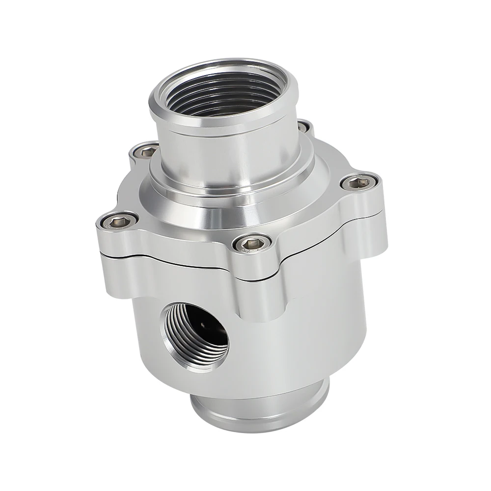 Aluminium-Silber-Inline-Thermostatgehäuse & Bypass-Sensoranschluss für 1-1/2' Schlauch 1,5' -16 mit einem 180°-Anschluss ° Thermostat – Detail 9